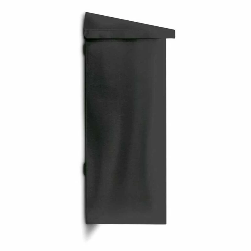 Briefkasten Wandbriefkasten Mit Spitzdach Schwarz 3 Briefkasten Wandbriefkasten Mit Spitzdach Schwarz – Bild 3