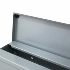 Briefkasten Wandbriefkasten Mit Zeitungsrolle & Sichtfenster Silberfarben 8 Briefkasten Wandbriefkasten Mit Zeitungsrolle & Sichtfenster Silberfarben -Türschilder aus Edelstahl Geschäft briefkasten wandbriefkasten mit zeitungsrolle sichtfenster silberfarben4