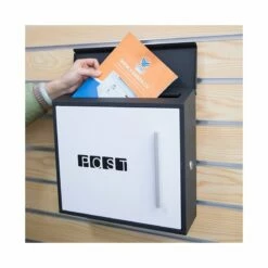 Briefkasten Wandbriefkasten Postkasten Postfach Schwarz/weiss Inkl. Post Schriftzug 11 Briefkasten Wandbriefkasten Postkasten Postfach Schwarz/weiss Inkl. Post Schriftzug -Türschilder aus Edelstahl Geschäft briefkasten wandbriefkasten postkasten postfach schwarz weiss inkl post schriftzug6