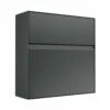 Briefkasten Wandbriefkasten Vinni Anthrazit RAL 7016