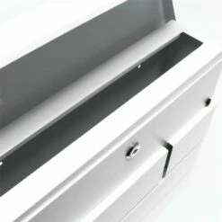 Briefkasten WEIß Mit Beschriftung Wandbriefkasten Postkasten Malmö -Türschilder aus Edelstahl Geschäft briefkasten weiss mit beschriftung wandbriefkasten postkasten malmoe4