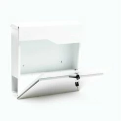 Briefkasten WEIß Wandbriefkasten Postkasten Bad Tölz -Türschilder aus Edelstahl Geschäft briefkasten weiss wandbriefkasten postkasten bad toelz3