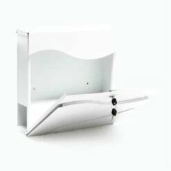 Briefkasten WEIß Wandbriefkasten Postkasten Lahnstein -Türschilder aus Edelstahl Geschäft briefkasten weiss wandbriefkasten postkasten lahnstein3