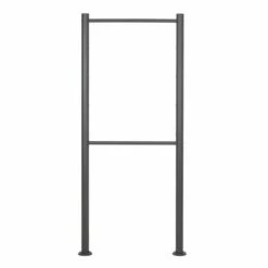 Briefkastenständer Für 4 Postkästen Standfuß Stahl Anthrazit Montagematerial