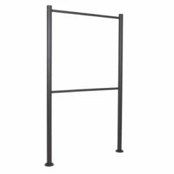 Briefkastenständer Für 6 Postkästen Standfuß Stahl Anthrazit Montagematerial