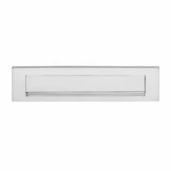 Briefklappe Briefeinwurfklappe Chrom Typ12