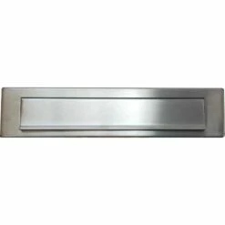 Briefklappe Briefeinwurfklappe Edelstahl Mit Abtropfkante Typ1