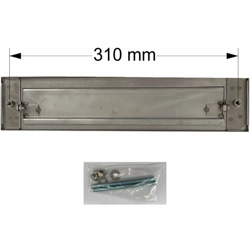 Briefklappe Briefeinwurfklappe Edelstahl Mit Abtropfkante Typ1 2 Briefklappe Briefeinwurfklappe Edelstahl Mit Abtropfkante Typ1 – Bild 2