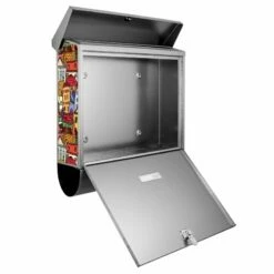 Burg-Wächter Bavaria Briefkasten Postkasten Wandbriefkasten Funky Town -Türschilder aus Edelstahl Geschäft burg waechter bavaria briefkasten postkasten wandbriefkasten funky town5