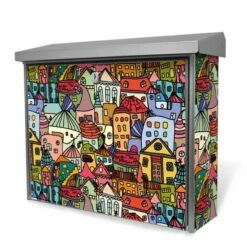 Burg-Wächter Bavaria Briefkasten Postkasten Wandbriefkasten Funky Town