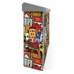 Burg-Wächter Bavaria Briefkasten Postkasten Wandbriefkasten Funky Town -Türschilder aus Edelstahl Geschäft burg waechter bavaria briefkasten postkasten wandbriefkasten funky town 15