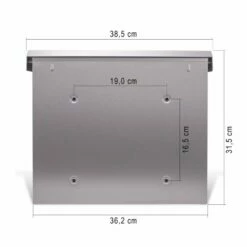 Burg-Wächter Bavaria Briefkasten Postkasten Wandbriefkasten Tapete Beige -Türschilder aus Edelstahl Geschäft burg waechter bavaria briefkasten postkasten wandbriefkasten tapete beige 15