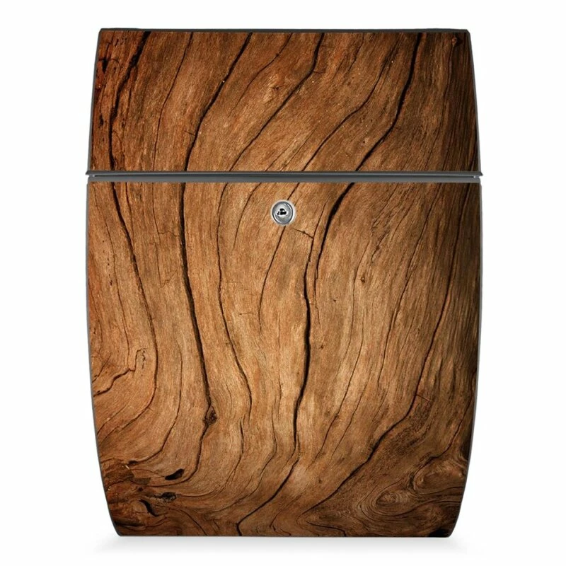 Burg-Wächter Briefkasten Postkasten Wandbriefkasten Anthrazit Trockenes Holz 2 Burg-Wächter Briefkasten Postkasten Wandbriefkasten Anthrazit Trockenes Holz – Bild 2