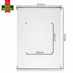 Burg-Wächter Briefkasten Postkasten Wandbriefkasten Weiß Trockenes Holz -Türschilder aus Edelstahl Geschäft burg waechter briefkasten postkasten wandbriefkasten weiss trockenes holz4