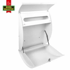 Burg-Wächter Briefkasten Postkasten Wandbriefkasten Weiß Trockenes Holz -Türschilder aus Edelstahl Geschäft burg waechter briefkasten postkasten wandbriefkasten weiss trockenes holz6