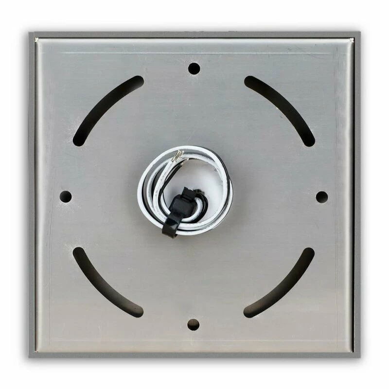 Design Aufputz Türklingel Edelstahl Beleuchtet 100x100mm BLACK EDITION 2 Design Aufputz Türklingel Edelstahl Beleuchtet 100x100mm BLACK EDITION – Bild 2