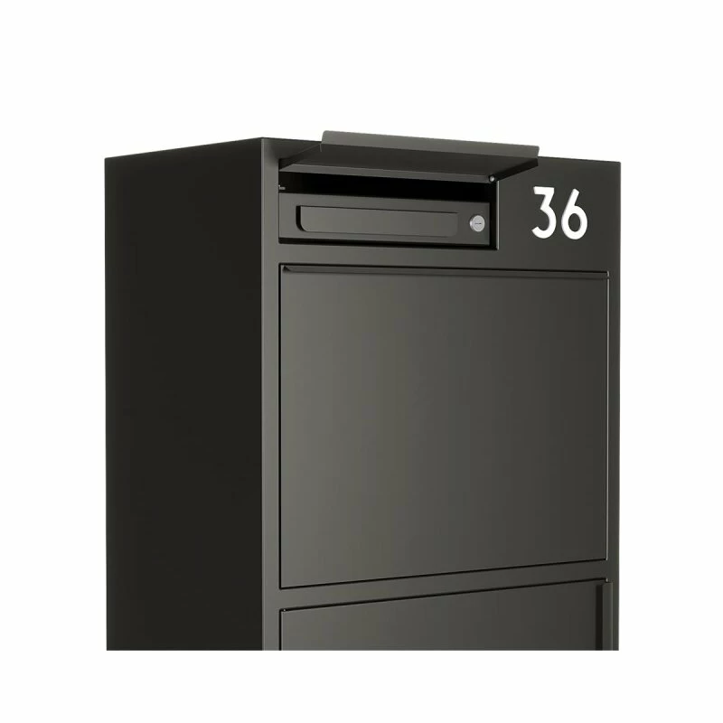 Design Paketbox Wild Schwarz RAL 9005 4 Design Paketbox Wild Schwarz RAL 9005 – Bild 4