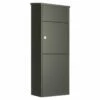 Design Paketkasten Postbox Paketbox Black Schwarz RAL 9005