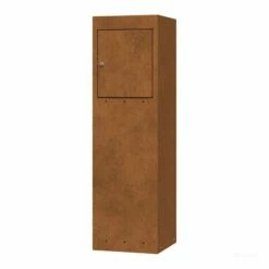 Design Paketkasten Postbox Paketbox Cortenstahl -Türschilder aus Edelstahl Geschäft design paketkasten postbox paketbox cortenstahl3