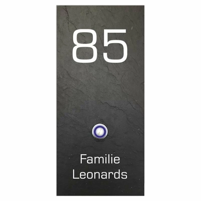 Design Türklingel Schiefer 135x280mm BIGSIZE 1 Design Türklingel Schiefer 135x280mm BIGSIZE