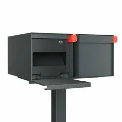 Doppel Briefkasten Standbriefkasten Square Anthrazit RAL 7016 15 Doppel Briefkasten Standbriefkasten Square Anthrazit RAL 7016 -Türschilder aus Edelstahl Geschäft doppel briefkasten standbriefkasten square anthrazit ral 70163