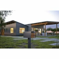 Doppel Briefkasten Standbriefkasten Square Schwarz RAL 9005 Mit HPL-Front -Türschilder aus Edelstahl Geschäft doppel briefkasten standbriefkasten square schwarz ral 9005 mit hpl front10