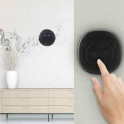 Drahtlose Wasserdichte Touch Funkklingel Für Hunde Bis Zu 300m Reichweite -Türschilder aus Edelstahl Geschäft drahtlose wasserdichte touch funkklingel fuer hunde bis zu 300m reichweite5