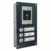 Dreifamilien Türklingel 145x260mm Mit FINGERPRINT Beschriftungsfeld
