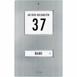 Edelstahl Aufputz Klingeltaster Für 1, 2, 3-Familienhaus 9 Edelstahl Aufputz Klingeltaster Für 1, 2, 3-Familienhaus -Türschilder aus Edelstahl Geschäft edelstahl aufputz klingeltaster fuer 1 2 3 familienhaus2