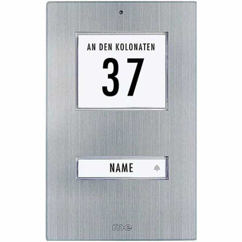 Edelstahl Aufputz Klingeltaster Für 1, 2, 3-Familienhaus 2 Edelstahl Aufputz Klingeltaster Für 1, 2, 3-Familienhaus – Bild 2