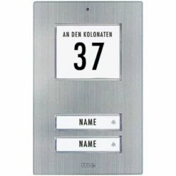 Edelstahl Aufputz Klingeltaster Für 1, 2, 3-Familienhaus 10 Edelstahl Aufputz Klingeltaster Für 1, 2, 3-Familienhaus -Türschilder aus Edelstahl Geschäft edelstahl aufputz klingeltaster fuer 1 2 3 familienhaus3