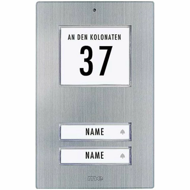 Edelstahl Aufputz Klingeltaster Für 1, 2, 3-Familienhaus 3 Edelstahl Aufputz Klingeltaster Für 1, 2, 3-Familienhaus – Bild 3