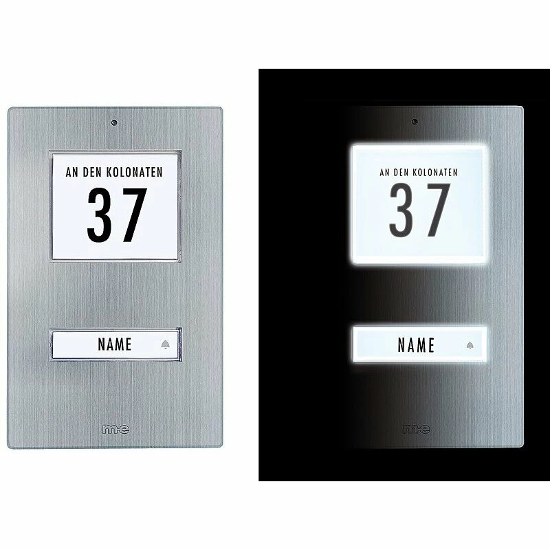 Edelstahl Aufputz Klingeltaster Für 1, 2, 3-Familienhaus 5 Edelstahl Aufputz Klingeltaster Für 1, 2, 3-Familienhaus – Bild 5