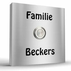 Edelstahl Aufputz Türklingel Aufputzklingel In Verschiedenen Größen Futura1