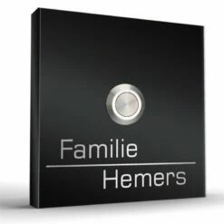 Edelstahl Aufputz Türklingel Aufputzklingel In Verschiedenen Größen Futura2 -Türschilder aus Edelstahl Geschäft edelstahl aufputz tuerklingel aufputzklingel 100x100mm mit led taster futura23