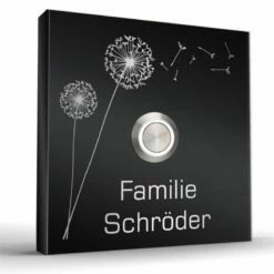 Edelstahl Aufputz Türklingel Aufputzklingel In Verschiedenen Größen Futura5 -Türschilder aus Edelstahl Geschäft edelstahl aufputz tuerklingel aufputzklingel 100x100mm mit led taster futura53