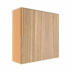 Edelstahl Briefkasten Briefkastenanlage Portis Mit Holzdekor-Front Rost RAL 8001