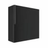 Edelstahl Briefkasten Briefkastenanlage Wandbriefkasten Portis Schwarz RAL 9005