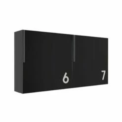 Edelstahl Briefkasten Briefkastenanlage Wandbriefkasten Portis Schwarz RAL 9005 -Türschilder aus Edelstahl Geschäft edelstahl briefkasten briefkastenanlage wandbriefkasten portis schwarz ral 90052