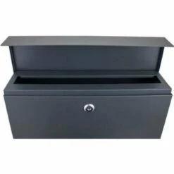 Edelstahl Briefkasten Inkl. Beschriftung Pulverbeschichtet RAL 7016 Anthrazit Grau -Türschilder aus Edelstahl Geschäft edelstahl briefkasten inkl beschriftung pulverbeschichtet ral 7016 anthrazit grau4