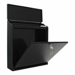 Edelstahl Briefkasten Mailbox Firenze Anthrazit -Türschilder aus Edelstahl Geschäft edelstahl briefkasten mailbox firenze anthrazit2