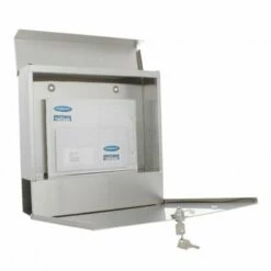 Edelstahl Briefkasten Mailbox Kensington -Türschilder aus Edelstahl Geschäft edelstahl briefkasten mailbox kensington3