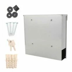 Edelstahl Briefkasten Mailbox Kensington -Türschilder aus Edelstahl Geschäft edelstahl briefkasten mailbox kensington5