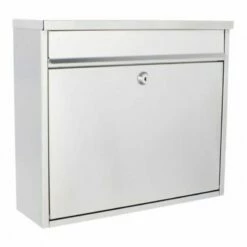 Edelstahl Briefkasten Mailbox Zeitungsbox Briefbox Hochhaus II