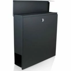 Neue Veröffentlichungen -Türschilder aus Edelstahl Geschäft edelstahl briefkasten mit beschriftung pulverbeschichtet ral 7016 anthrazit grau2