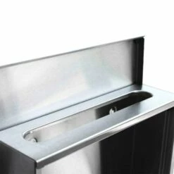 Edelstahl Briefkasten Mit Schutzlack Lackiert Mit Zeitungsrolle & Sichtfenster -Türschilder aus Edelstahl Geschäft edelstahl briefkasten mit schutzlack lackiert mit zeitungsrolle sichtfenster3