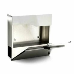 Edelstahl Briefkasten Standbriefkasten Mailbox Mit Zeitungsfach & Beschriftung Triton -Türschilder aus Edelstahl Geschäft edelstahl briefkasten standbriefkasten mailbox mit zeitungsfach beschriftung triton3