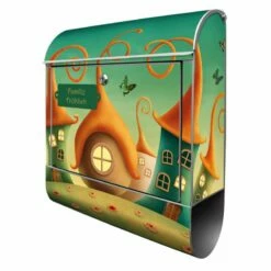 Edelstahl Briefkasten Wandbriefkasten Design Zwergenhausen -Türschilder aus Edelstahl Geschäft edelstahl briefkasten wandbriefkasten design zwergenhausen2