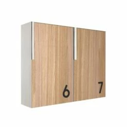 Edelstahl Briefkasten Wandbriefkasten Firona Mit Holzdekor-Front -Türschilder aus Edelstahl Geschäft edelstahl briefkasten wandbriefkasten firona mit holzdekor front3