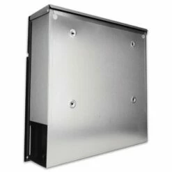 Neue Veröffentlichungen -Türschilder aus Edelstahl Geschäft edelstahl briefkasten wandbriefkasten mailbox mit zeitungsfach beschriftung2